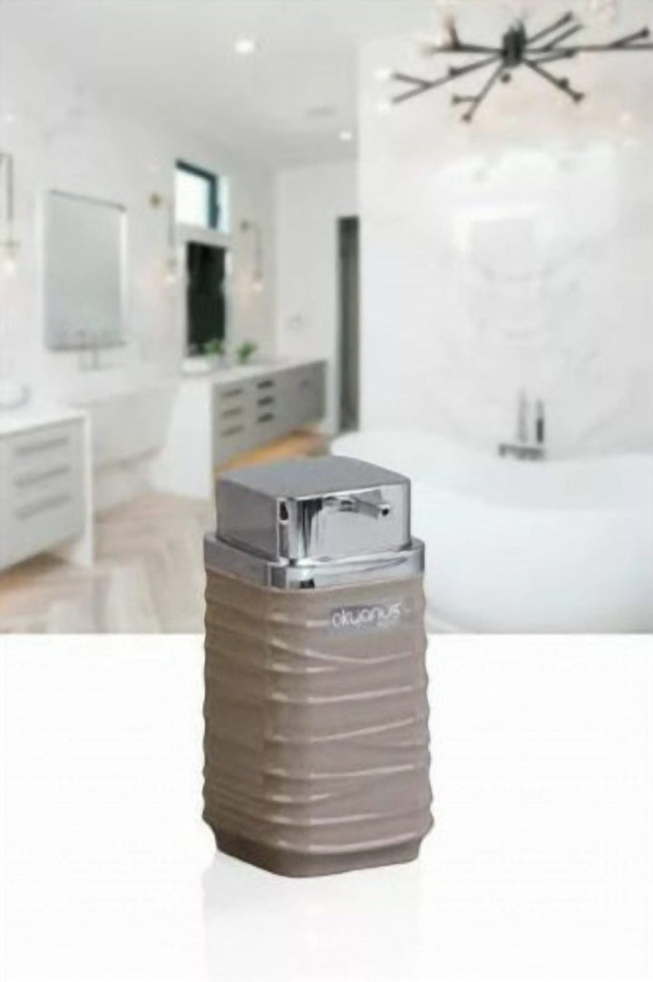 Acrylic Soap Dispenser 300 ml with Metal Pump Top, 150 g