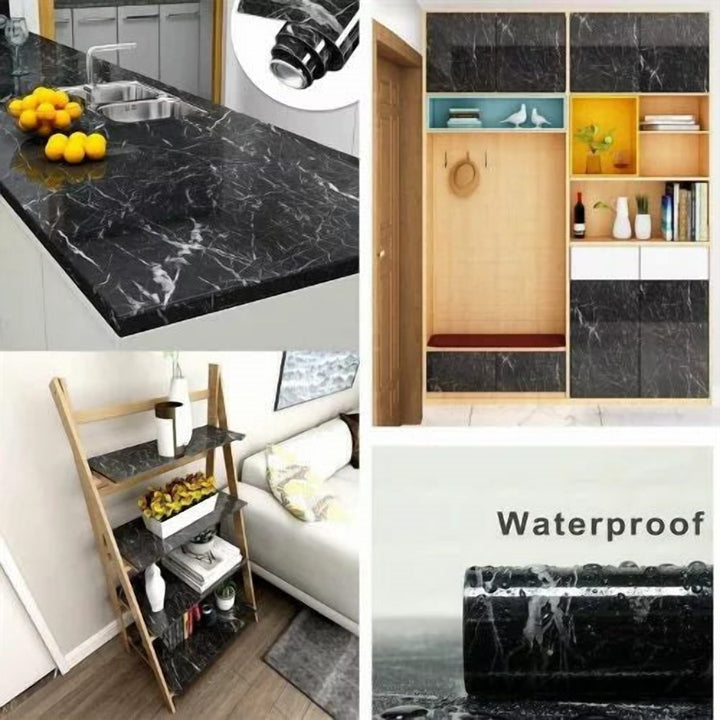 Marble Look Cover Sheet Roll, 3 Meters Long, Non Slip Base