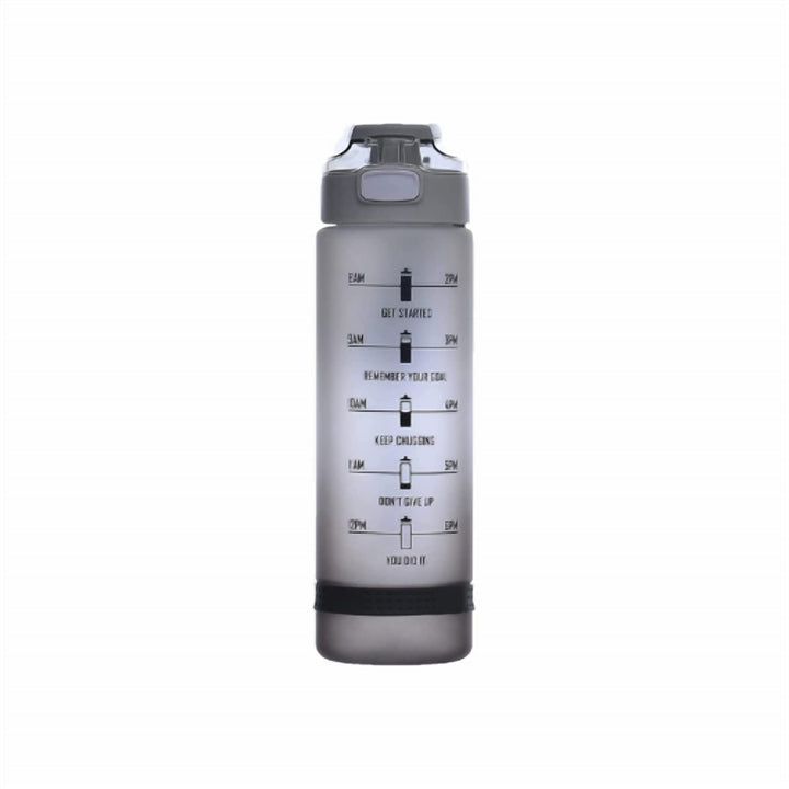 Tritan Sports Water Bottle 1 L with Safety-Locked Flip Top for Gym