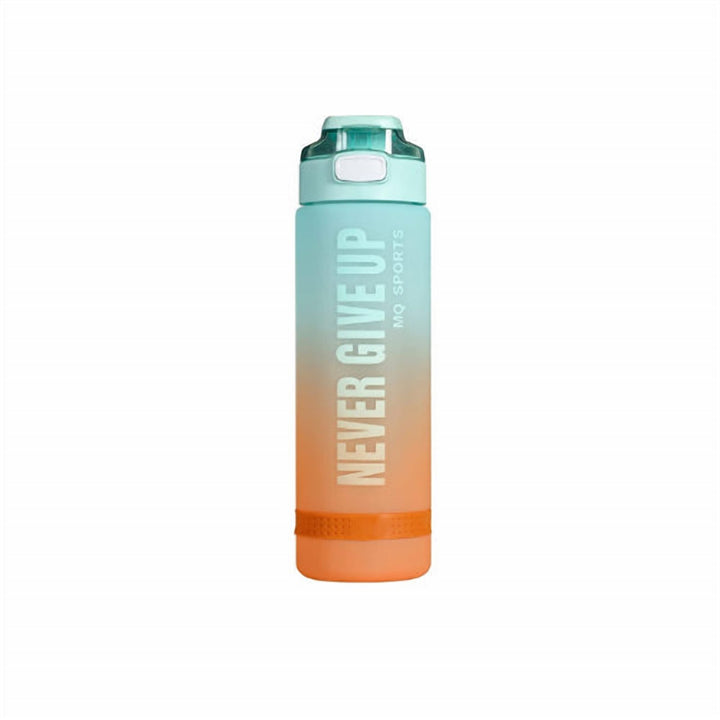 Tritan Sports Water Bottle 1 L with Safety-Locked Flip Top for Gym