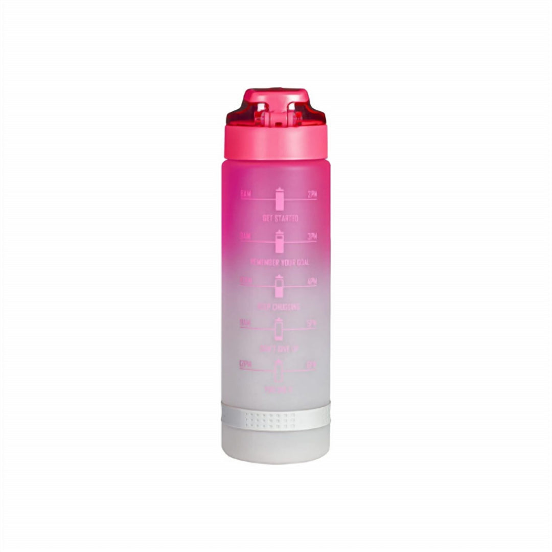 Tritan Sports Water Bottle 1 L with Safety-Locked Flip Top for Gym