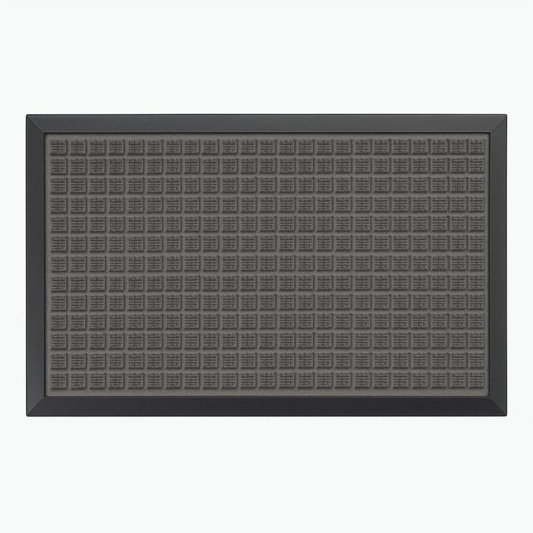Non-Slip Doormat 44 x 76 cm with Rubber Backing for Front Door