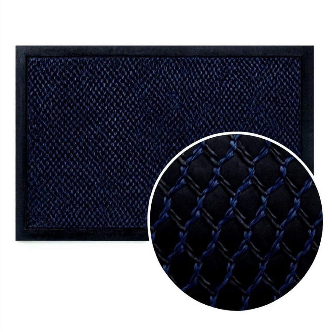 Non-Slip Doormat 44 x 76 cm with Rubber Backing for Front Door