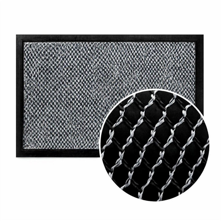 Non-Slip Doormat 44 x 76 cm with Rubber Backing for Front Door