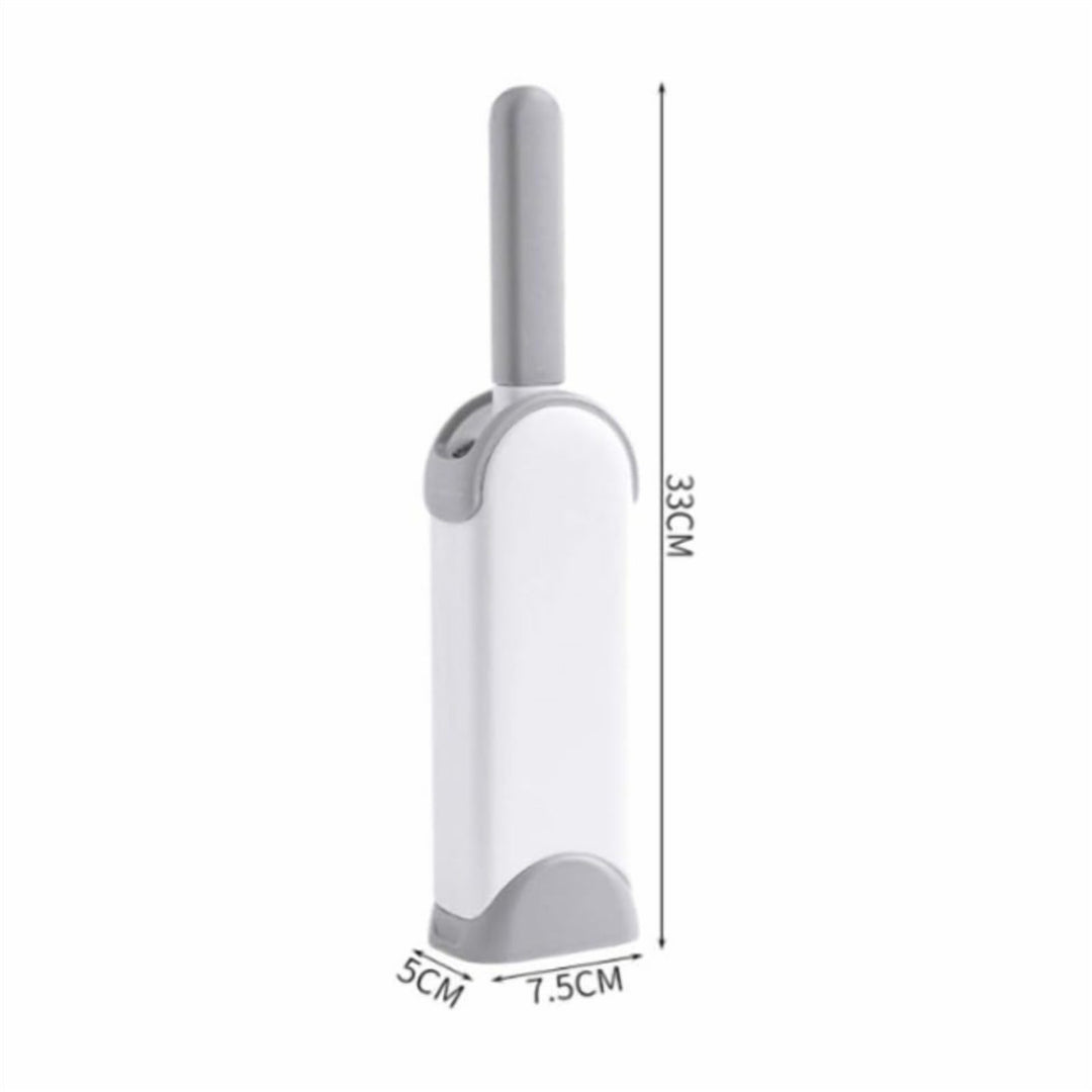 Reusable Double-Sided Pet Hair Brush with Self-Cleaning Base