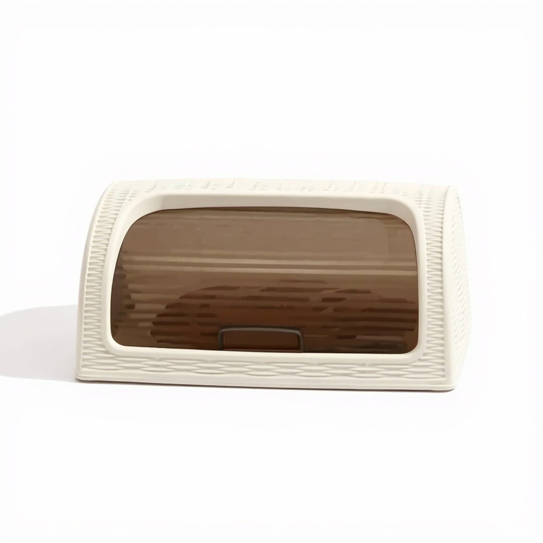 BPA-Free Plastic Bread Storage Box with Swing Cabinet Door