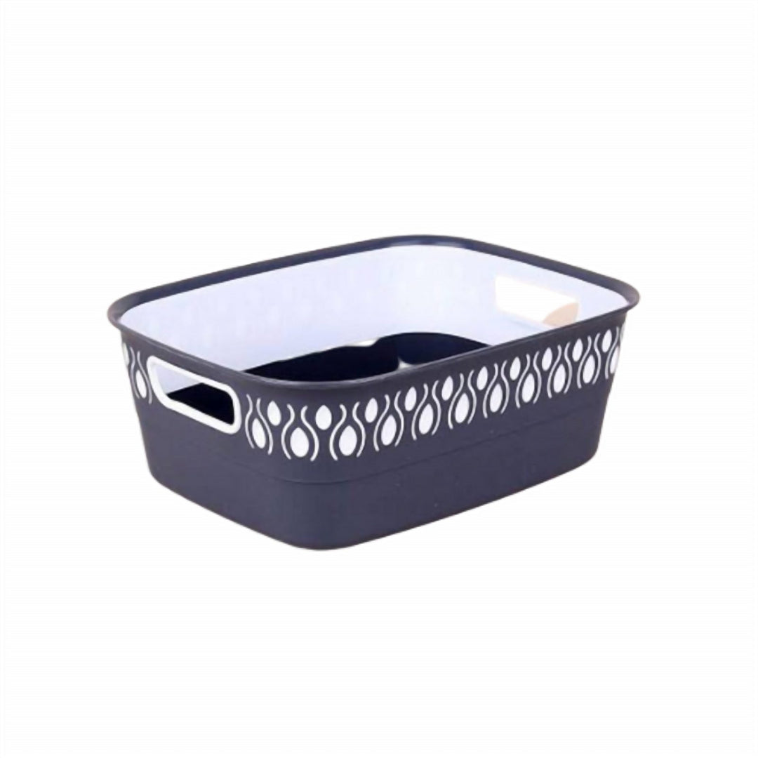 3 L Plastic Bread Box with Stacking Bar Lid for Counters