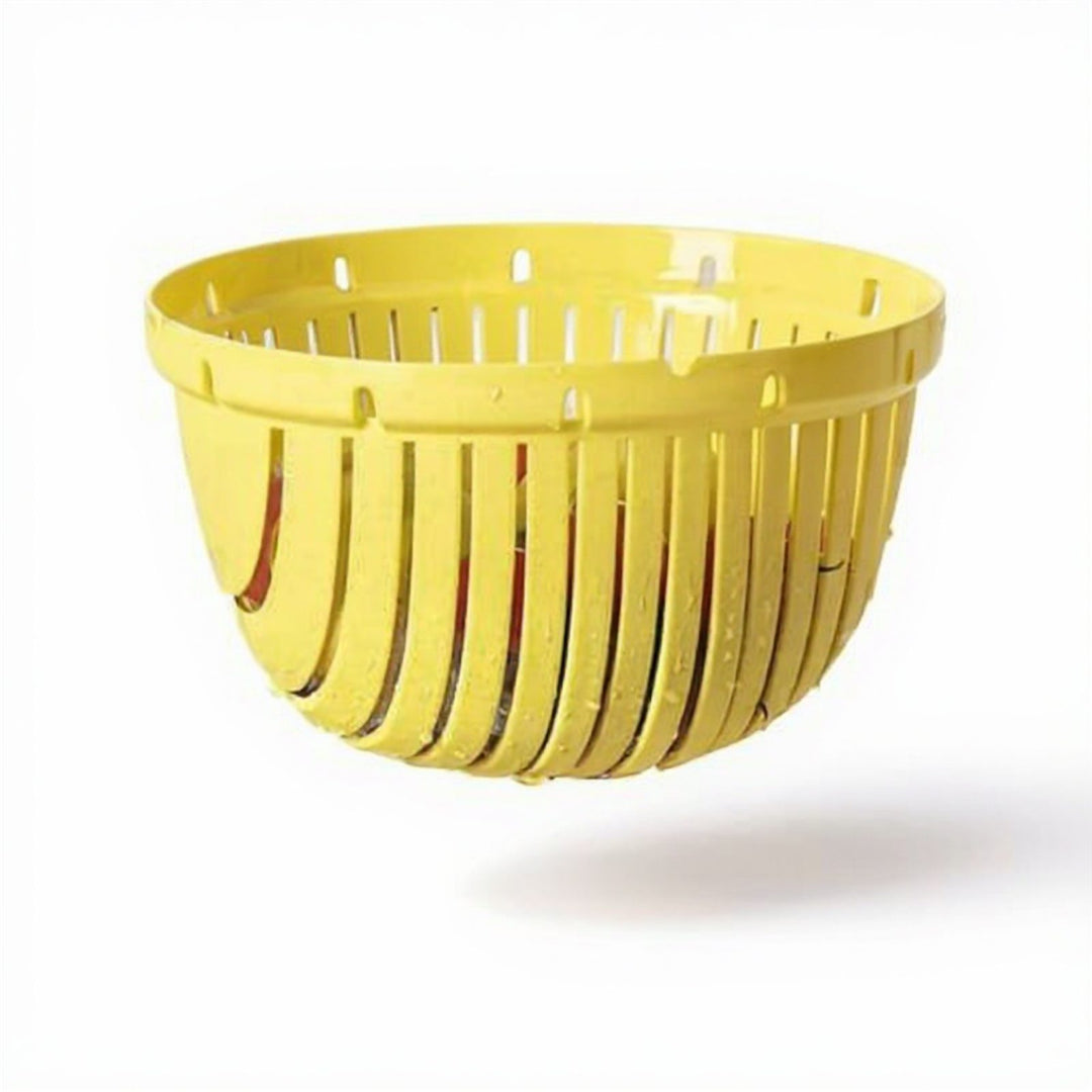 Double Layer Draining Basket with Washing Basin for Rice and Herbs
