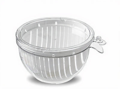 Double Layer Draining Basket with Washing Basin for Rice and Herbs