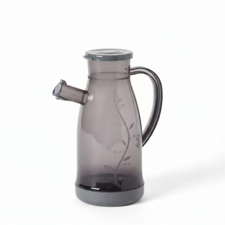 Dishwasher-Safe Plastic Oil Dispenser Bottle 700 ml with Handle