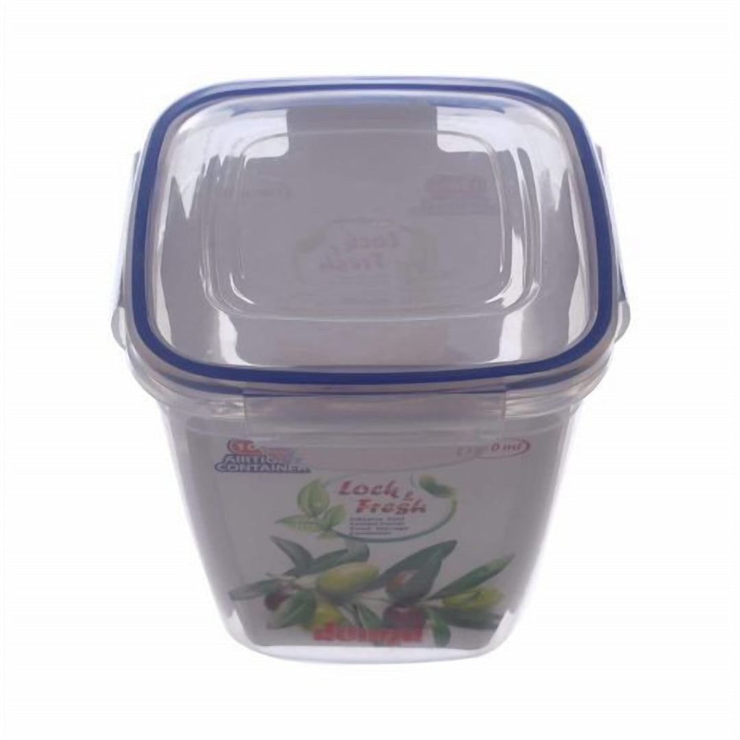 1.9 L Clip Lock Food Box with Silicone Seal for Fridge and Freezer