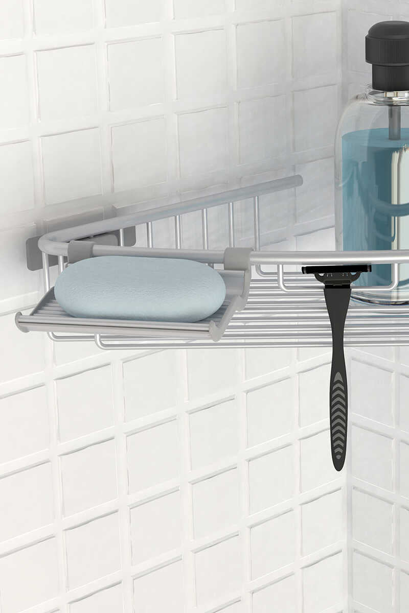 Aluminum Bathroom Corner