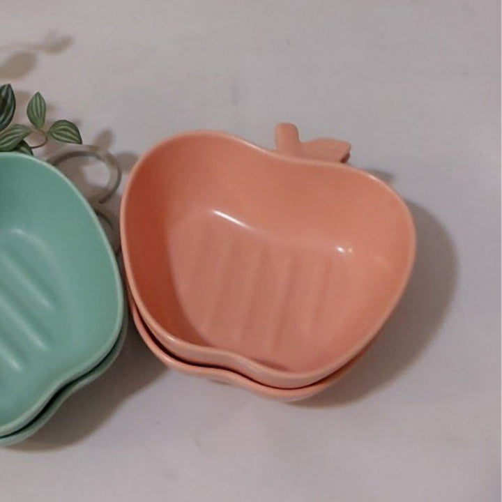 Apple-Shaped Porcelain Casserole Dish, 2 Piece, Oven to Table