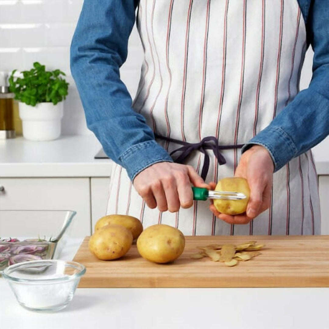 Green Potato Peeler for Potatoes, Carrots and Root Vegetables
