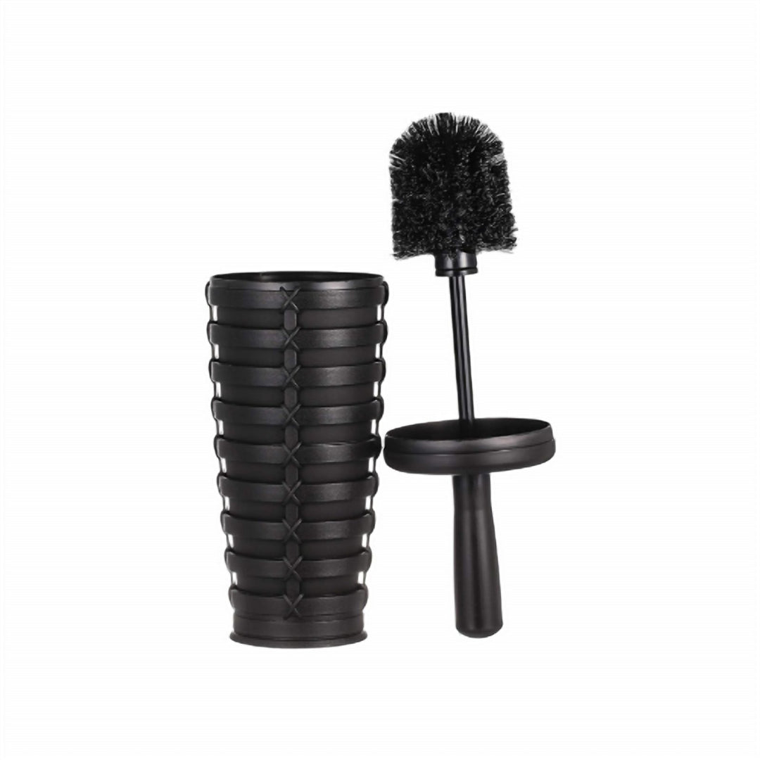 Non Slip Toilet Brush and Holder Set with Inner Container