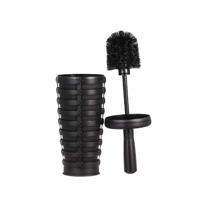 Non Slip Toilet Brush and Holder Set with Inner Container