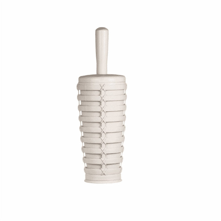 Non Slip Toilet Brush and Holder Set with Inner Container