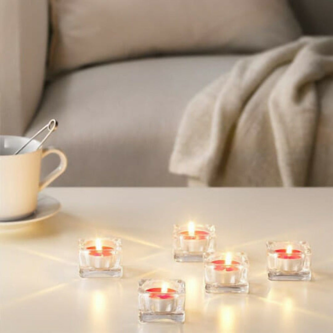 Scented Candle Set of 30 for the Bathroom and Dinner Table