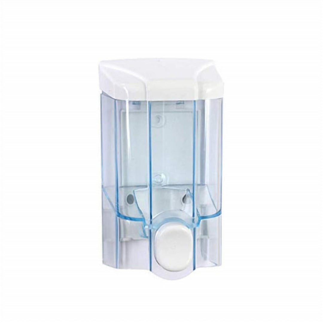Refillable Liquid Soap Dispenser 500 ml, See-Through Body