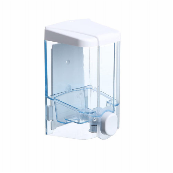 Refillable Liquid Soap Dispenser 500 ml, See-Through Body