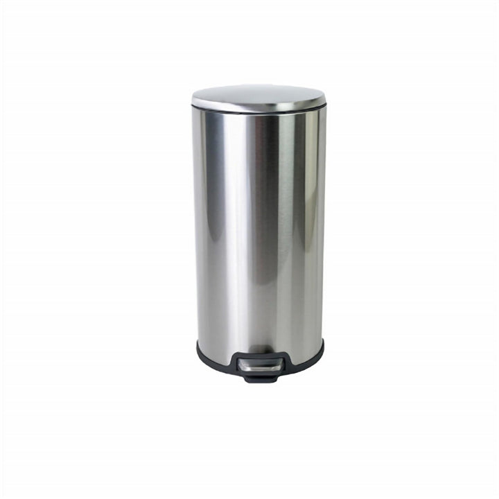 20 L Stainless Steel Pedal Bin with Soft Close Lid, Made in Turkey