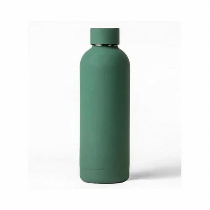 Red Stainless Steel Sports Water Bottle with Leakproof Lid