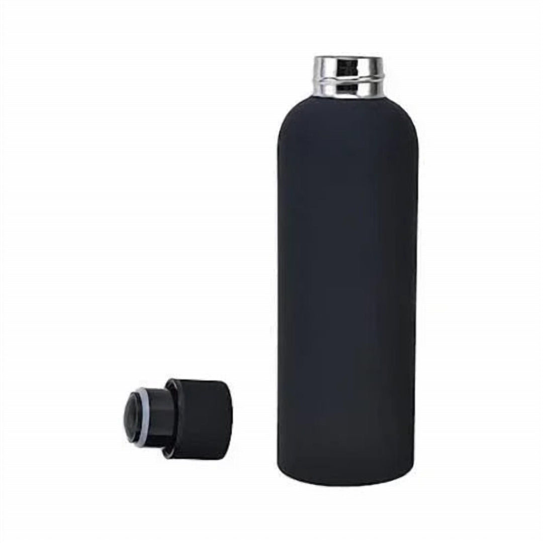 Red Stainless Steel Sports Water Bottle with Leakproof Lid
