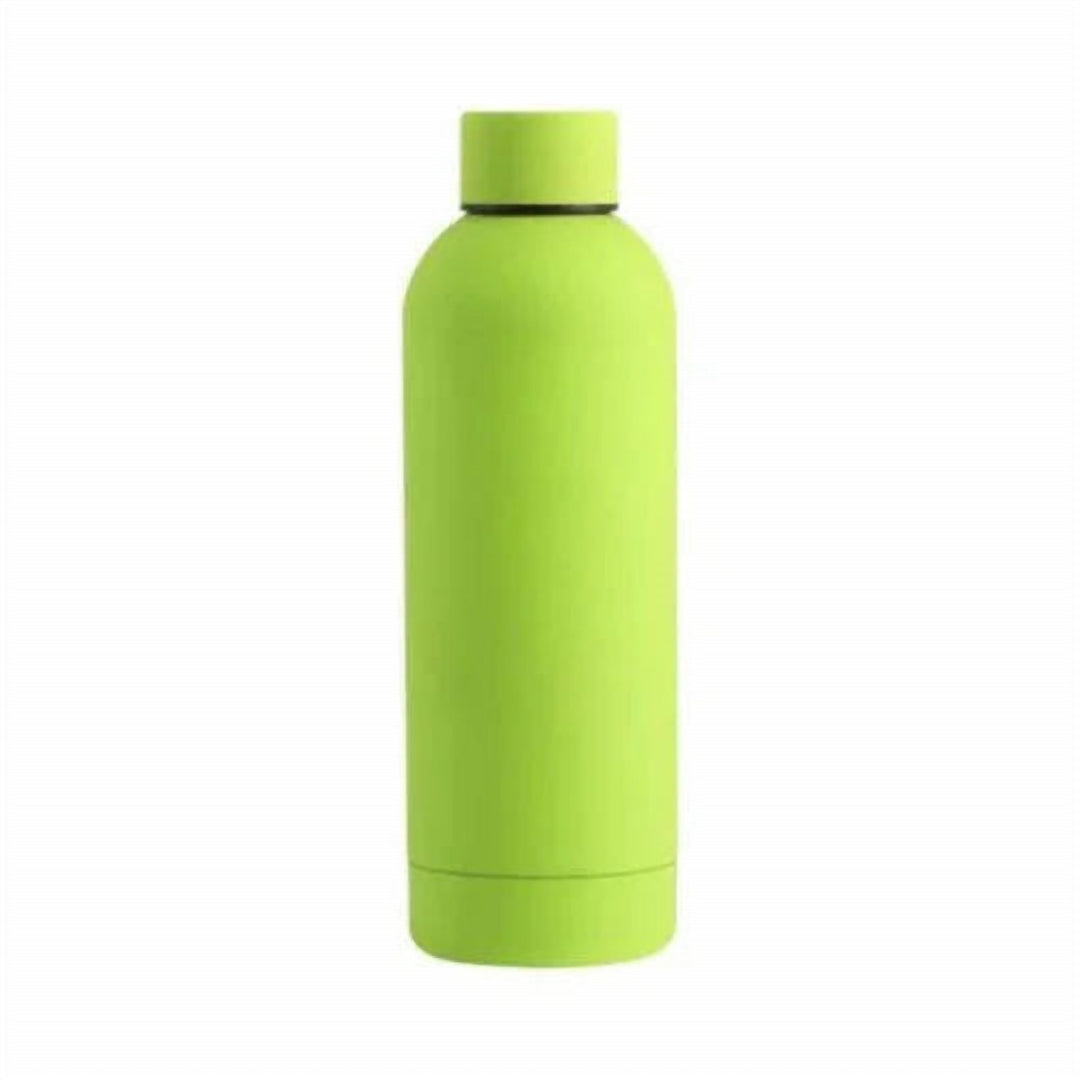 Red Stainless Steel Sports Water Bottle with Leakproof Lid