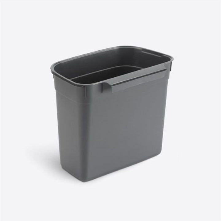 Hanging Under-Sink Trash Can for Cabinet Doors, No Bending Required