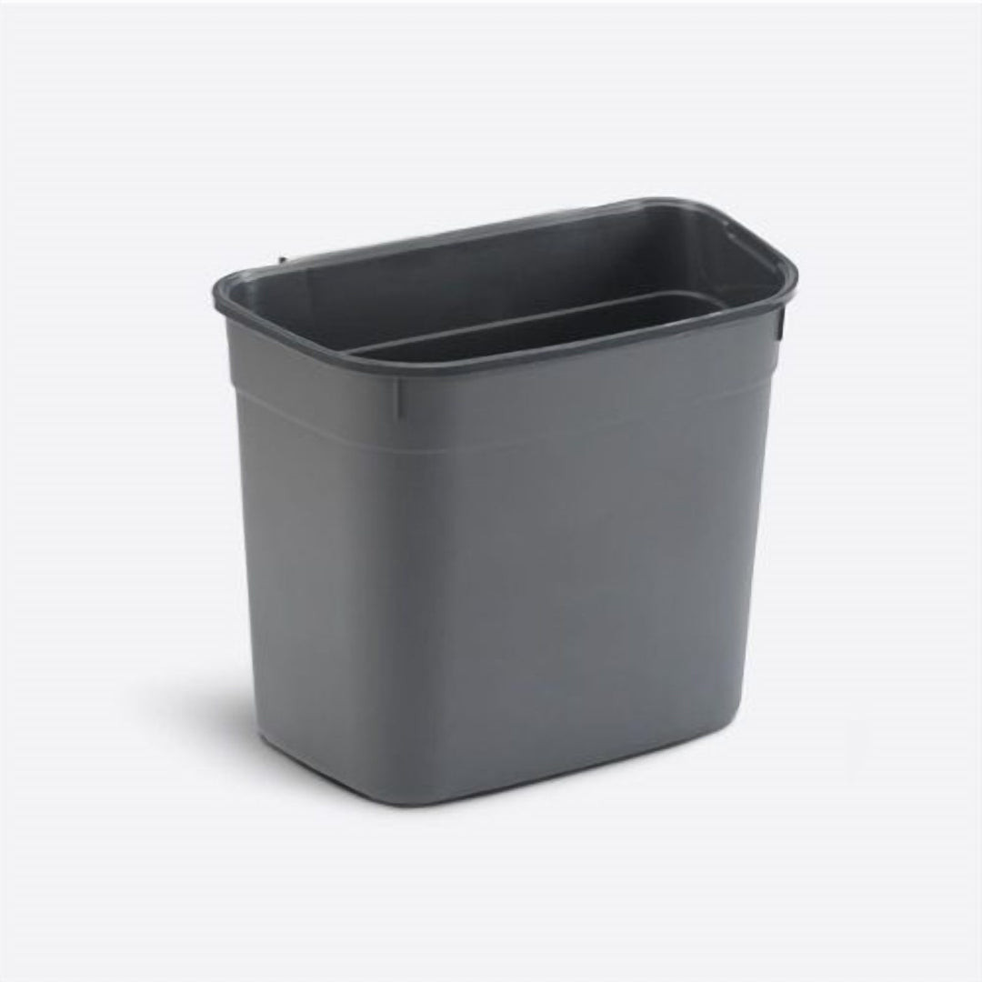 Hanging Under-Sink Trash Can for Cabinet Doors, No Bending Required