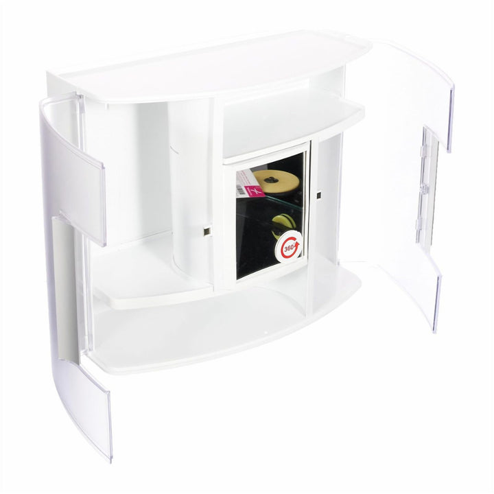 Wall Mounted Bathroom Cabinet 38 cm Wide, 32 High, 17 Deep