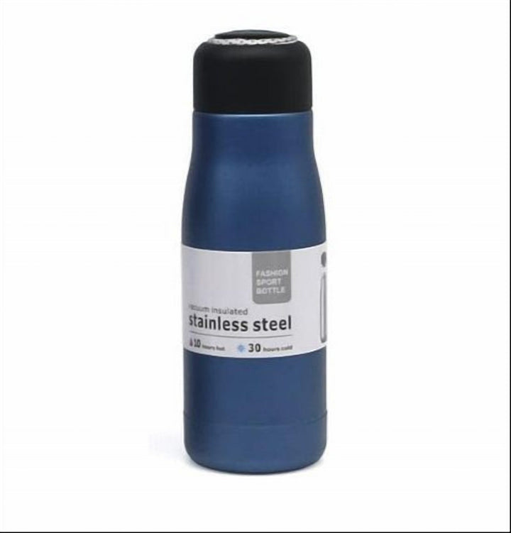 Double Wall Steel Water Bottle with One Hand Flip Lid