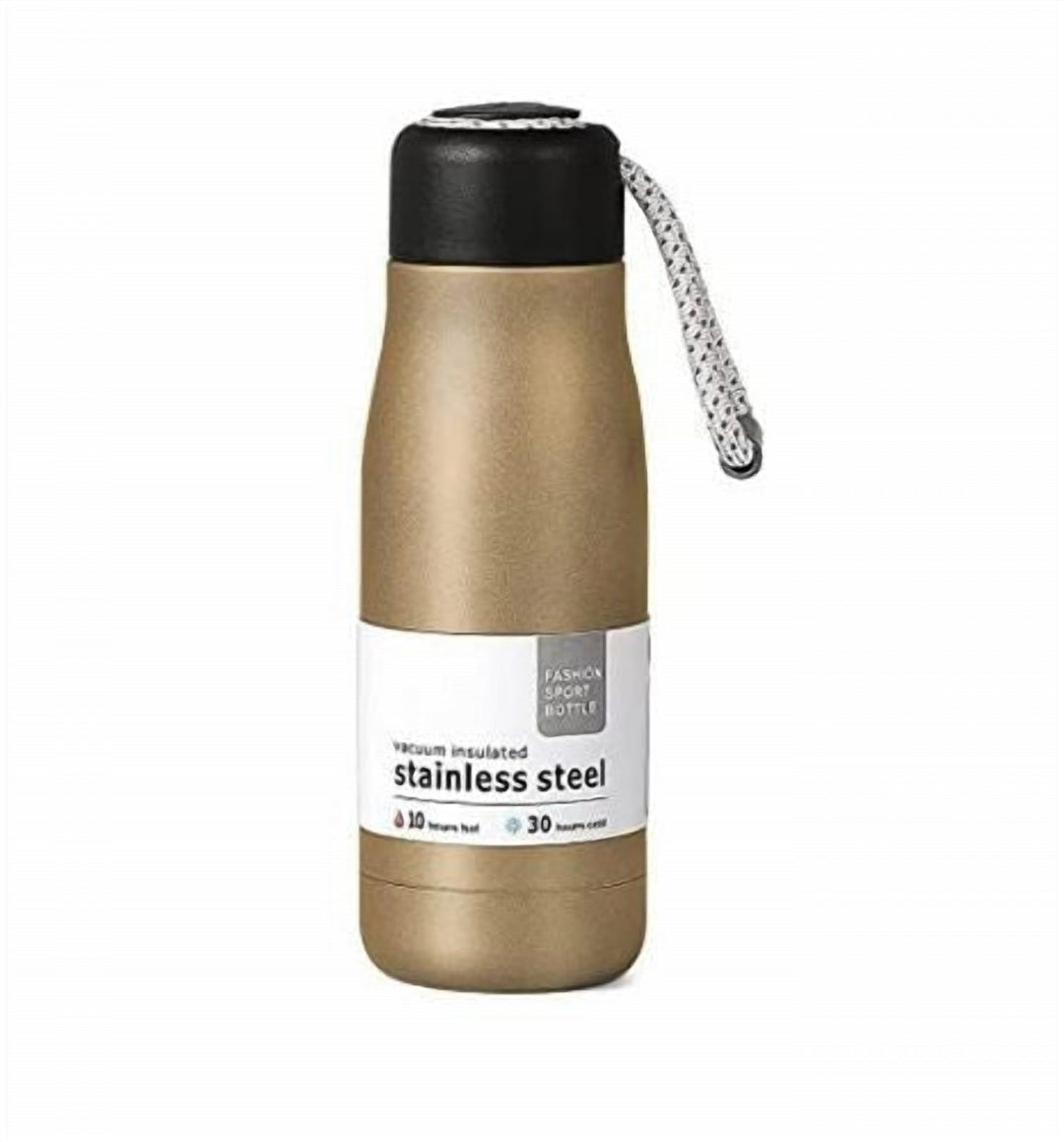Double Wall Steel Water Bottle with One Hand Flip Lid